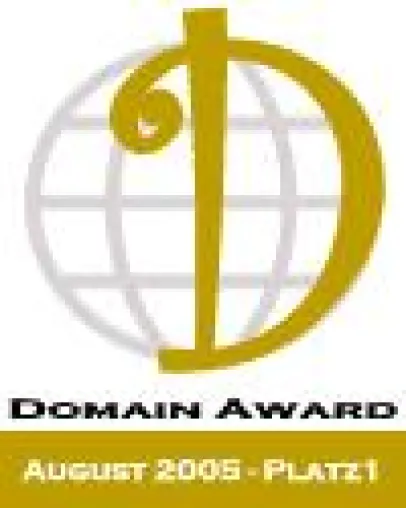 Erste Verleihung eines Domain Award Bild: Erste Verleihung eines Domain Award