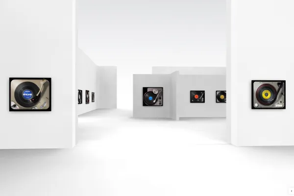 Bild: Vinylography zum Weltmusiktag: Kunstausstellung zeigt Meilensteine der Pop- und Rock-Musikgeschichte