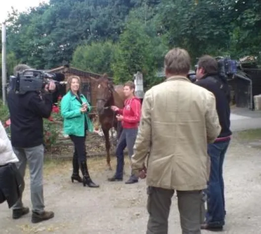 Bild: Das NDR Tiermagazin sendet von der Neuen Bult