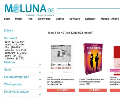 Moluna.de „durchbricht“ die 3-Millionen-Schallmauer! Bild: Moluna.de „durchbricht“ die 3-Millionen-Schallmauer!