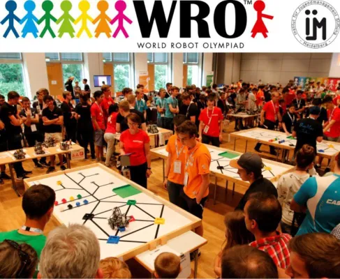 Die World Robot Olympiad in Heidelberg steht in den Startlöchern! Bild: Die World Robot Olympiad in Heidelberg steht in den Startlöchern!