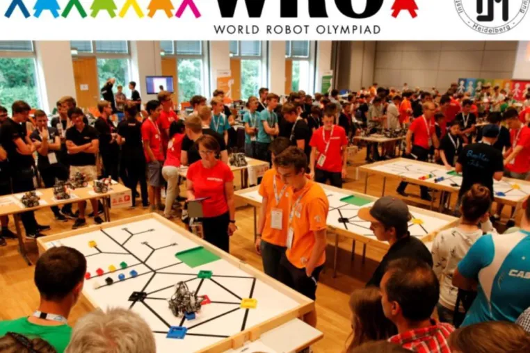 Die World Robot Olympiad in Heidelberg steht in den Startlöchern! Bild: Die World Robot Olympiad in Heidelberg steht in den Startlöchern!