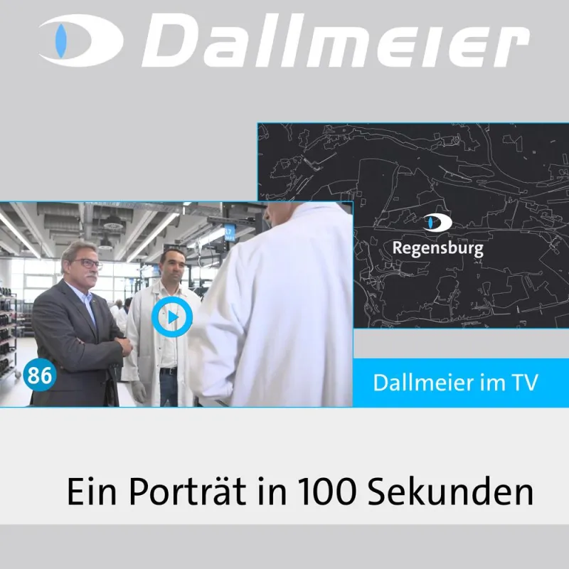 Videoporträt von Dallmeier in 100 Sekunden