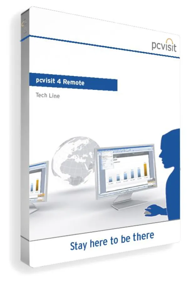 pcvisit 4 Remote - auf Reisen Daten von zu Hause holen - einfach über das Internet