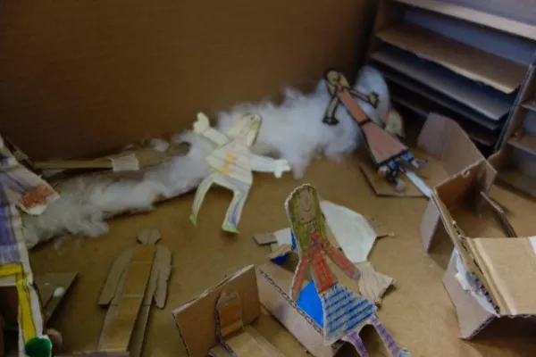 Bild: Schulbeginn - Berliner Erstklässler gestalten ihr Klassenzimmer an der Giesensdorfer Grundschule in Steglitz