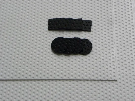 Bild: PTFE (Teflon®) in Brückenlagerqualität für Gleitlager