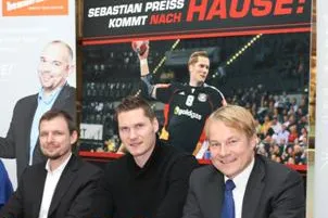Bild: Handballweltmeister Sebastian Preiß kommt zurück zum HC Erlangen