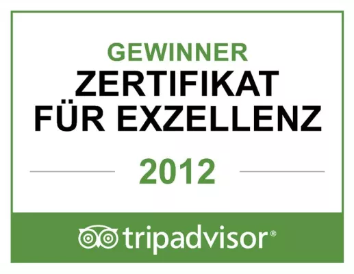 Bild: carathotel Düsseldorf erhält das TRIPADVISOR-ZERTIFIKAT FÜR EXZELLENZ 2012