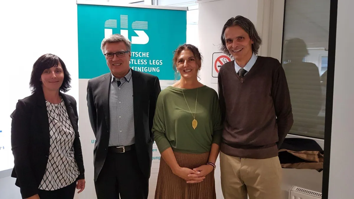 v.l.n.r.: Dr. Katharina Glanz, Dr. Markus Zieglmeier, Sabine Lotz und Dr. Axel Eustachi