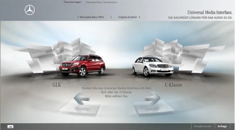 Bild: NOLTE&LAUTH realisiert Webspecial für Mercedes-Benz Accessories