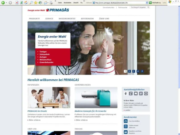 Bild: PRIMAGAS mit neuem Internetauftritt