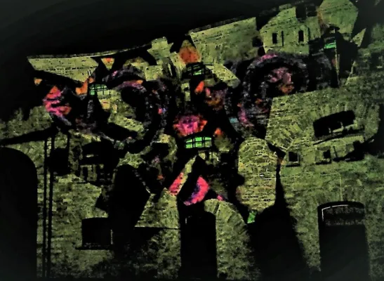 Bild: Faszination und Chaos beim Festungsleuchten 2018 auf der Festung Ehrenbreitstein