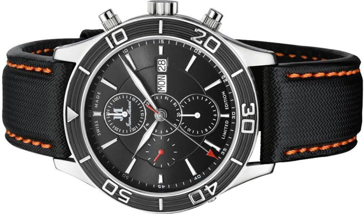 Chronograph Jean Marcel Mythos: Schweizer Mechanik, limitiert auf weltweit 300 Stück