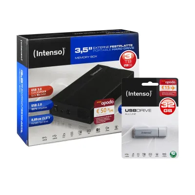 Gutscheinkooperation zwischen Intenso und Online Reiseportal Opodo.de Bild: Gutscheinkooperation zwischen Intenso und Online Reiseportal Opodo.de