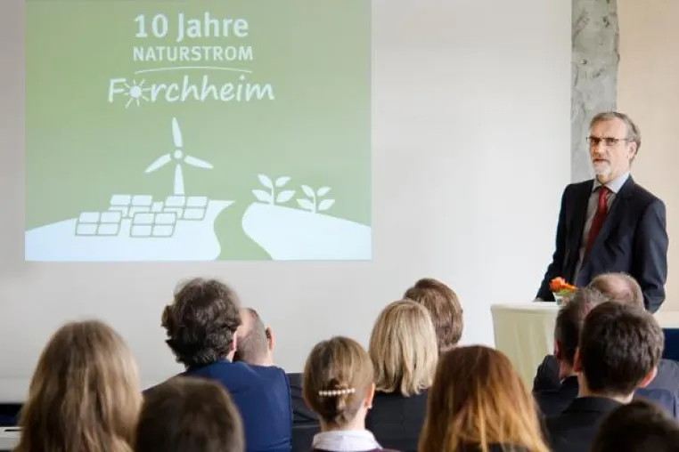 Bild: Ökostrom-Pionier seit 10 Jahren in Forchheim