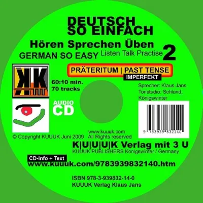 Einfachstes Lernen von Deutsch mit einer Audio-CD - einfach Hören und Nachsprechen (Deutsch so einfach) Bild: Einfachstes Lernen von Deutsch mit einer Audio-CD - einfach Hören und Nachsprechen (Deutsch so einfach)
