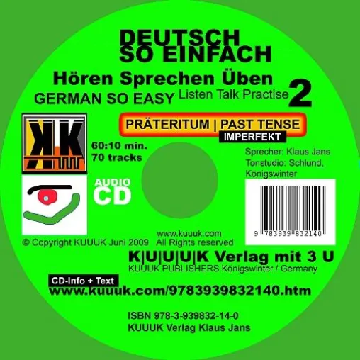 Bild: Einfachstes Lernen von Deutsch mit einer Audio-CD - einfach Hören und Nachsprechen (Deutsch so einfach)