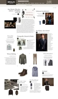 Mit STORIES macht BRAUN Hamburg das Web zum Printmagazin Bild: Mit STORIES macht BRAUN Hamburg das Web zum Printmagazin