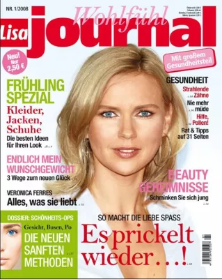 Bild: Aus LISA fit & gesund wird das LISA Wohlfühl-Journal