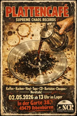 Bild: Vinyl-Kultur hautnah: Supreme Chaos Records lädt zum Plattencafé nach Ibbenbüren