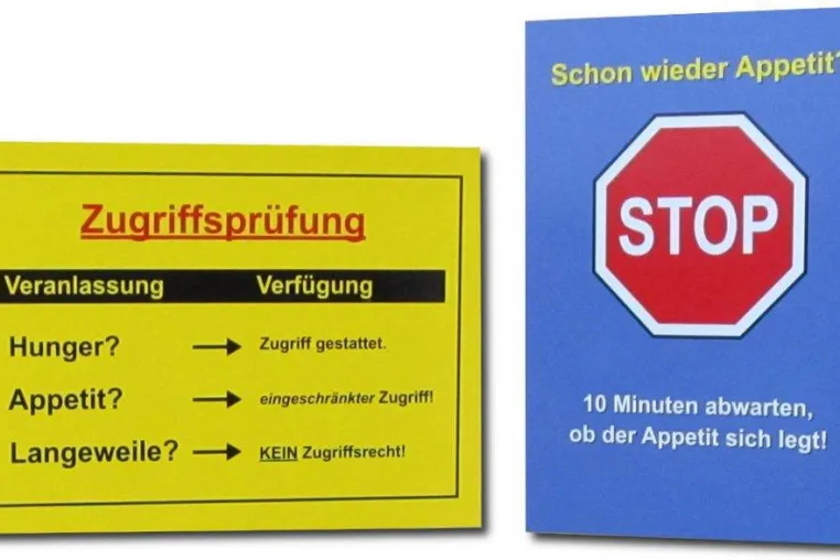 Bild: Erinnerungen im Alltag helfen beim Durchhalten guter Vorsätze