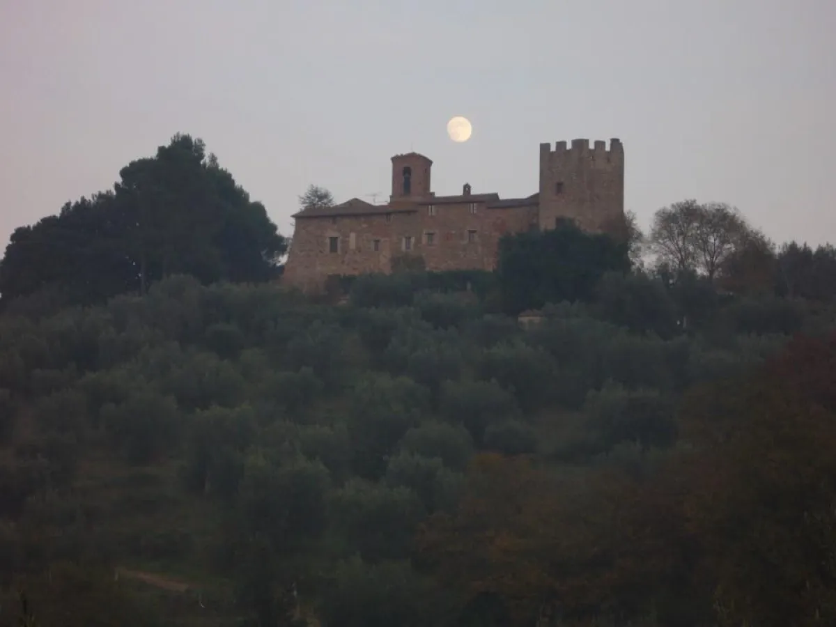Vollmond über dem Castello Sant´Arcangelo