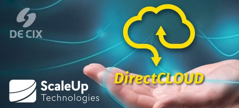 Bild: ScaleUp Technologies wird DE-CIX DirectCLOUD Partner