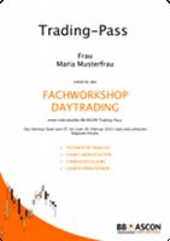 BB ASCON begleitet Trading-Seminare und Börsen-Workshops mit einer Trading-Pass-Initiative