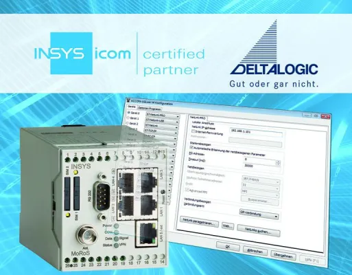 Bild: Deltalogic wird zertifizierter Insys-icom-Partner