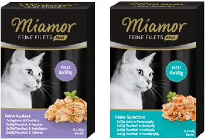 Bild: MIAMOR Feine Filets Mini: Immer frisch portioniert – im praktischen 50g Frischebeutel