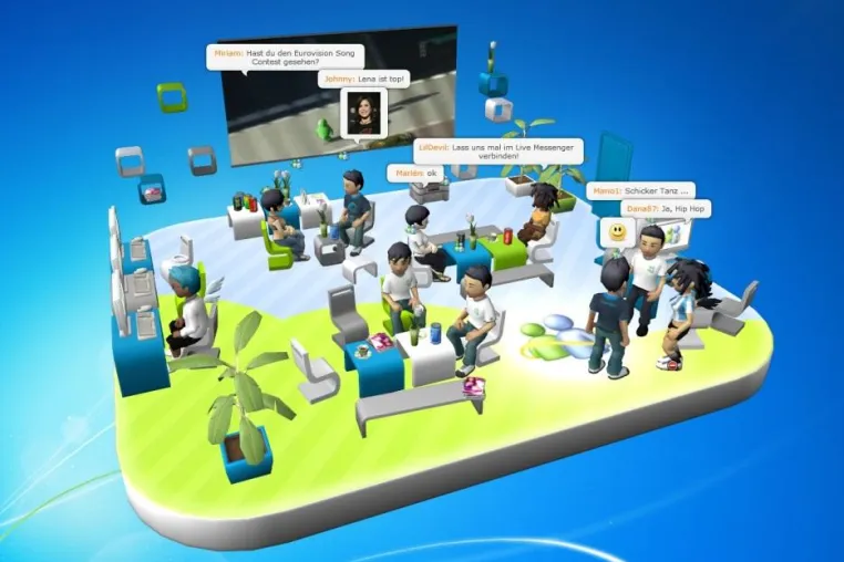 Bild: Erster 3D-Chat für Windows Live Messenger