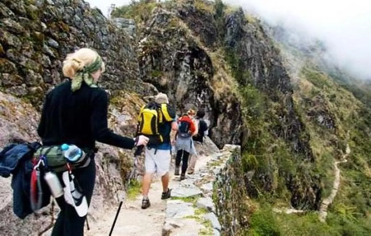 Wanderung auf dem Inkatrail (Qhapaq Ñan)