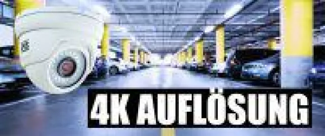 Bild: Neue wetterfeste, hochauflösende 4K Dome Überwachungskamera bei DVS