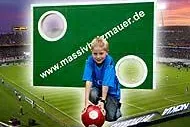 Bild: Nach der WM ist vor der WM: Massivbolzmauern für kommende Weltmeister zu verschenken