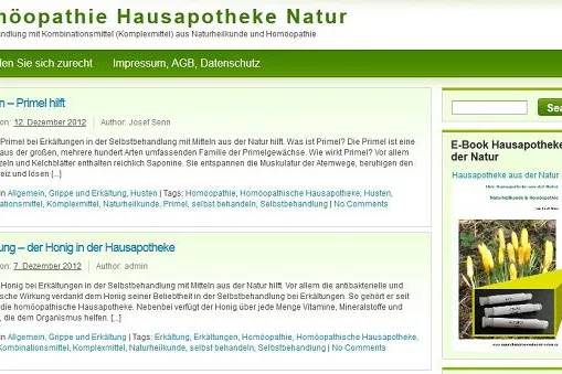 Bild: Hausmittel bei Schnupfen
