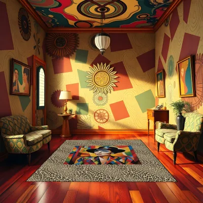 Bild: LeoModerna: Teppichmatten und Teppichböden ungezähmt – Leoparden-Designs für charakterstarke Räume