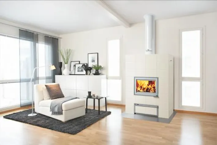 Finnisches Wärmekunstwerk fürs Wohnzimmer Bild: Finnisches Wärmekunstwerk fürs Wohnzimmer