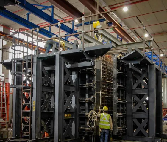 Bild: RATEC präsentiert auf der bauma 2019 eine bahnbrechende Innovation in der Modulschalungstechnik