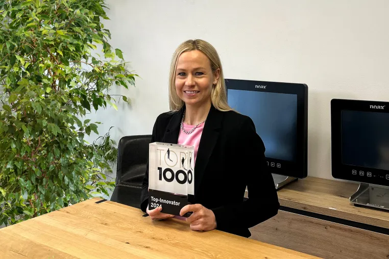 Innovations-Champion 2024 – noax Technologies zählt zu den TOP 100 Bild: Innovations-Champion 2024 – noax Technologies zählt zu den TOP 100
