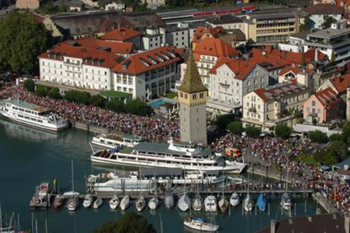 Der Marathon wird in Lindau gestartet.