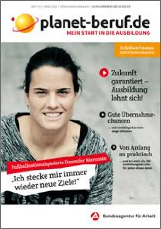 Titelbild Berufswahlmagazin 01/2018