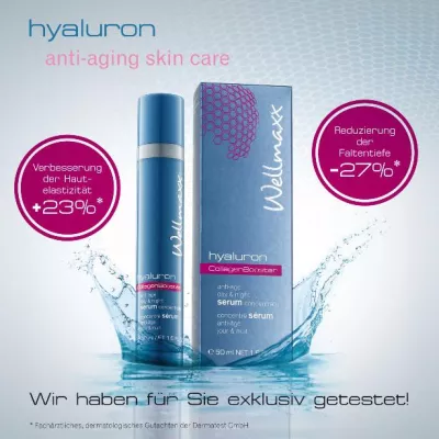 Bild: Studie beweist: Wellmaxx hyaluron Collagen Booster – nachgewiesen wirksam