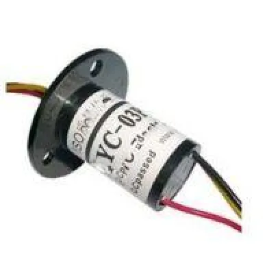 Bild: Elektrische Miniatur-Schleifringe/Drehübertrager gesucht? "MVT - Mess- und Video-Technik" liefert.