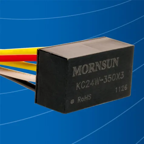 Bild: DC/DC Konstantstrom LED-Konverter mit flexiblen und beweglichen Anschlussdrähten