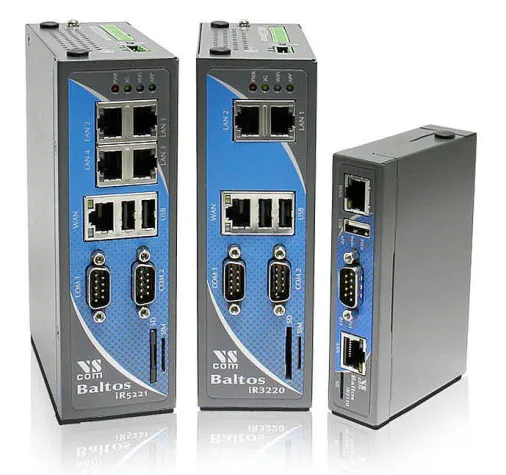 Bild: Industrie-Router Serie Baltos, jetzt auch mit OpenWrt