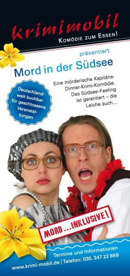 Mord in der Südsee- Die neue Kaptitäns-Krimi-Dinner-Komödie von krimimobil