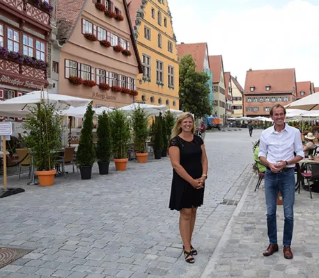 Bild: Aktuelles aus Dinkelsbühl - von Gastronomie, Einzelhandel und vom Weinmarkt
