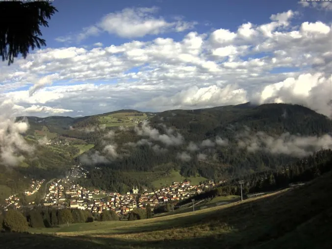 Bild: Hochauflösende Webcam zeigt Schwarzwald Gemeinde Todtnau