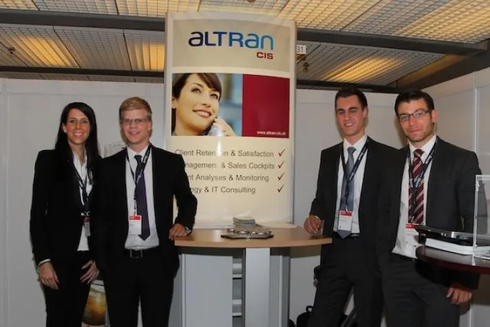 Bild: Erfolgreicher Auftritt auf dem Swiss CRM Forum in Zürich