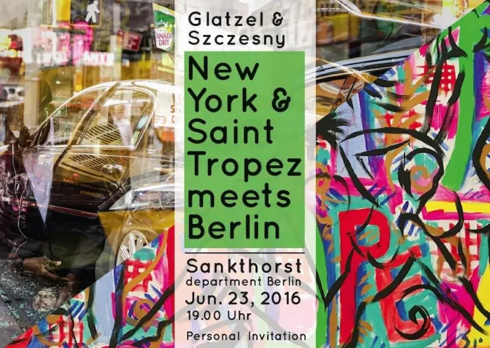 Bild: Ausstellung "Glatzel & Szczesny. New York & Saint-Tropez meet Berlin"